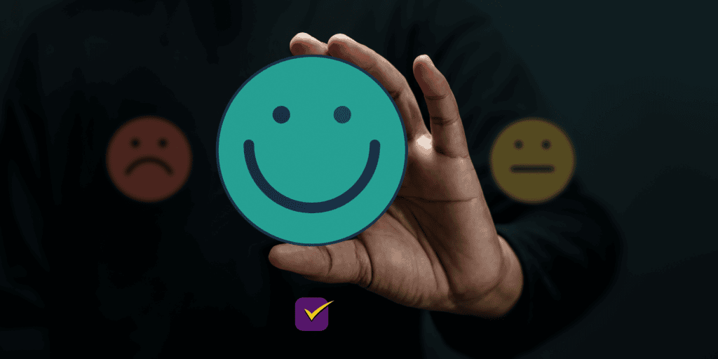 Smile, upset